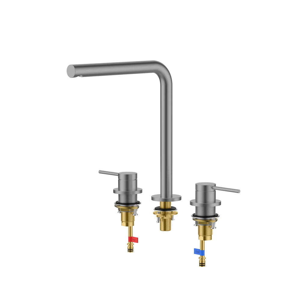 Maxtor Widespread 3-Hole Basin Faucet-Two Handle Bathroom Vessel Faucet-AB005106