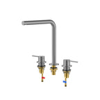 Maxtor Widespread 3-Hole Basin Faucet-Two Handle Bathroom Vessel Faucet-AB005106