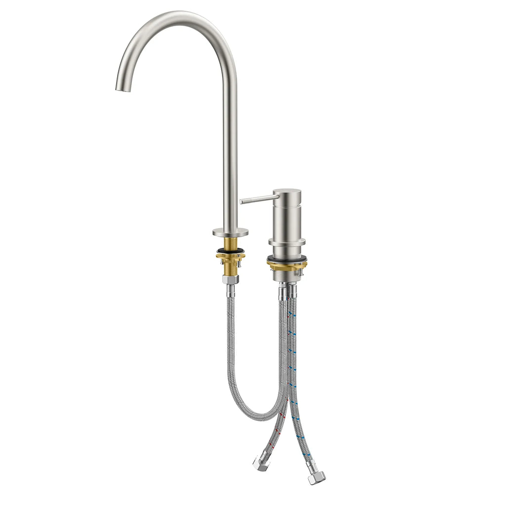 Circular 2 Holes Bathroom Basin Faucet AB006004