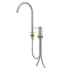 Circular 2 Holes Bathroom Basin Faucet AB006004
