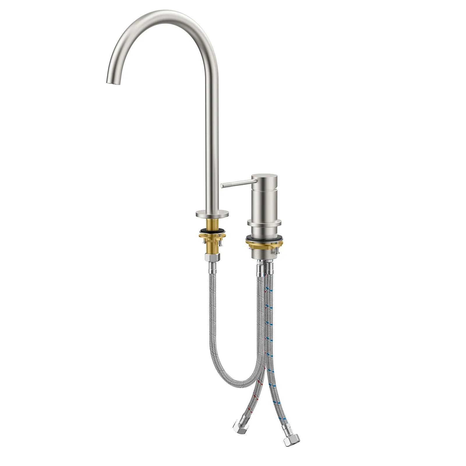 Circular 2 Holes Bathroom Basin Faucet AB006004