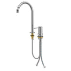 Circular 2 Holes Bathroom Basin Faucet AB006004