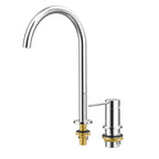 Circular 2 Holes Bathroom Basin Faucet AB006004 Chrome