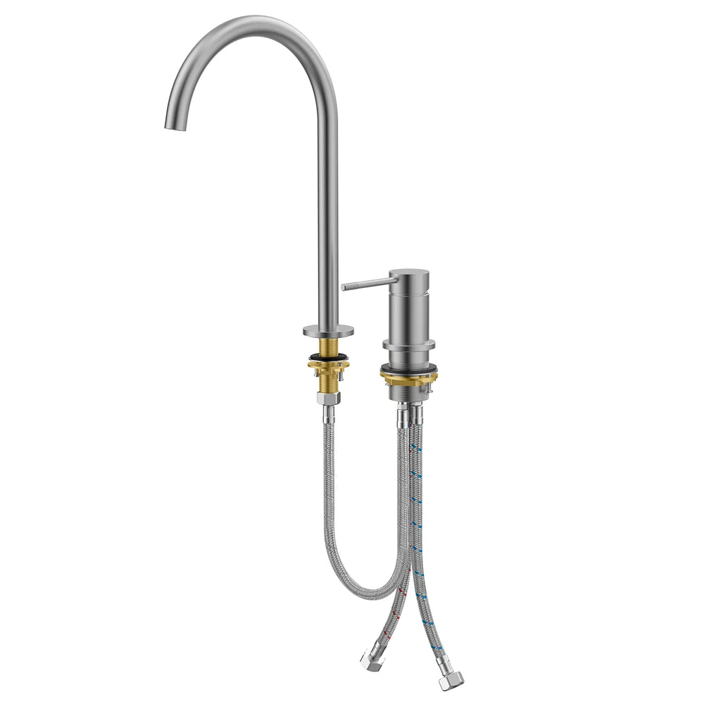 Circular 2 Holes Bathroom Basin Faucet AB006004
