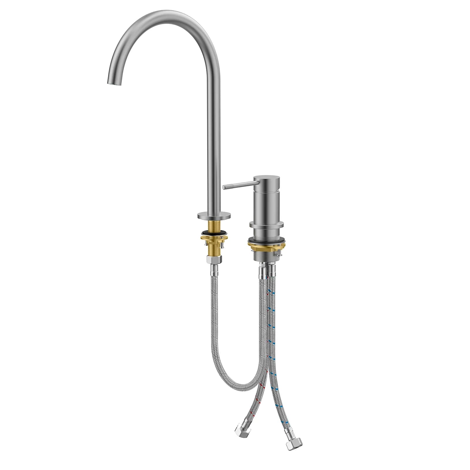 Circular 2 Holes Bathroom Basin Faucet AB006004