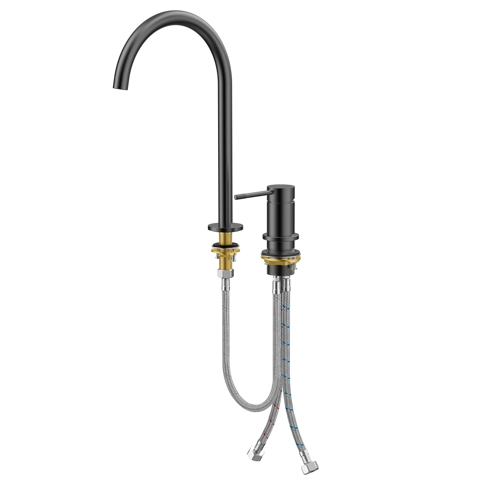 Circular 2 Holes Bathroom Basin Faucet AB006004