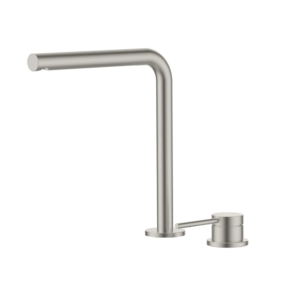 Maxtor 2-Hole Basin Faucet | Solid Brass Vessel Mixer | Spain CITEC Cartridge- AB006006 Brushed Nickel