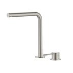 Maxtor 2-Hole Basin Faucet | Solid Brass Vessel Mixer | Spain CITEC Cartridge- AB006006 Brushed Nickel
