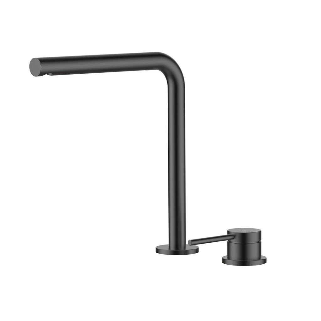 Maxtor 2-Hole Basin Faucet | Solid Brass Vessel Mixer | Spain CITEC Cartridge- AB006006 Matte Black