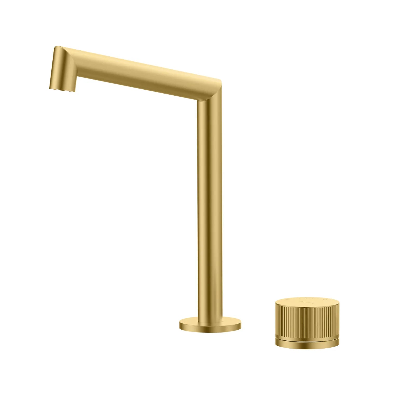 Sure 2 Hole Widespread Bathroom Basin Faucet-Modern Basin Mixer AB006027 Brushed Gold