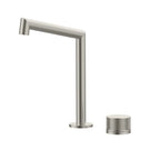 Sure 2 Hole Widespread Bathroom Basin Faucet-Modern Basin Mixer AB006027 Brushed Nickel