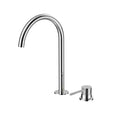 Single Lever 2-Hole Bathroom Basin Faucet – Tall Gooseneck Spout – AB006031 Chrome