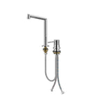 Sure 2 Holes Bathroom Basin Faucet,Vanity Sink Mixer Tap-AB006127 Chrome