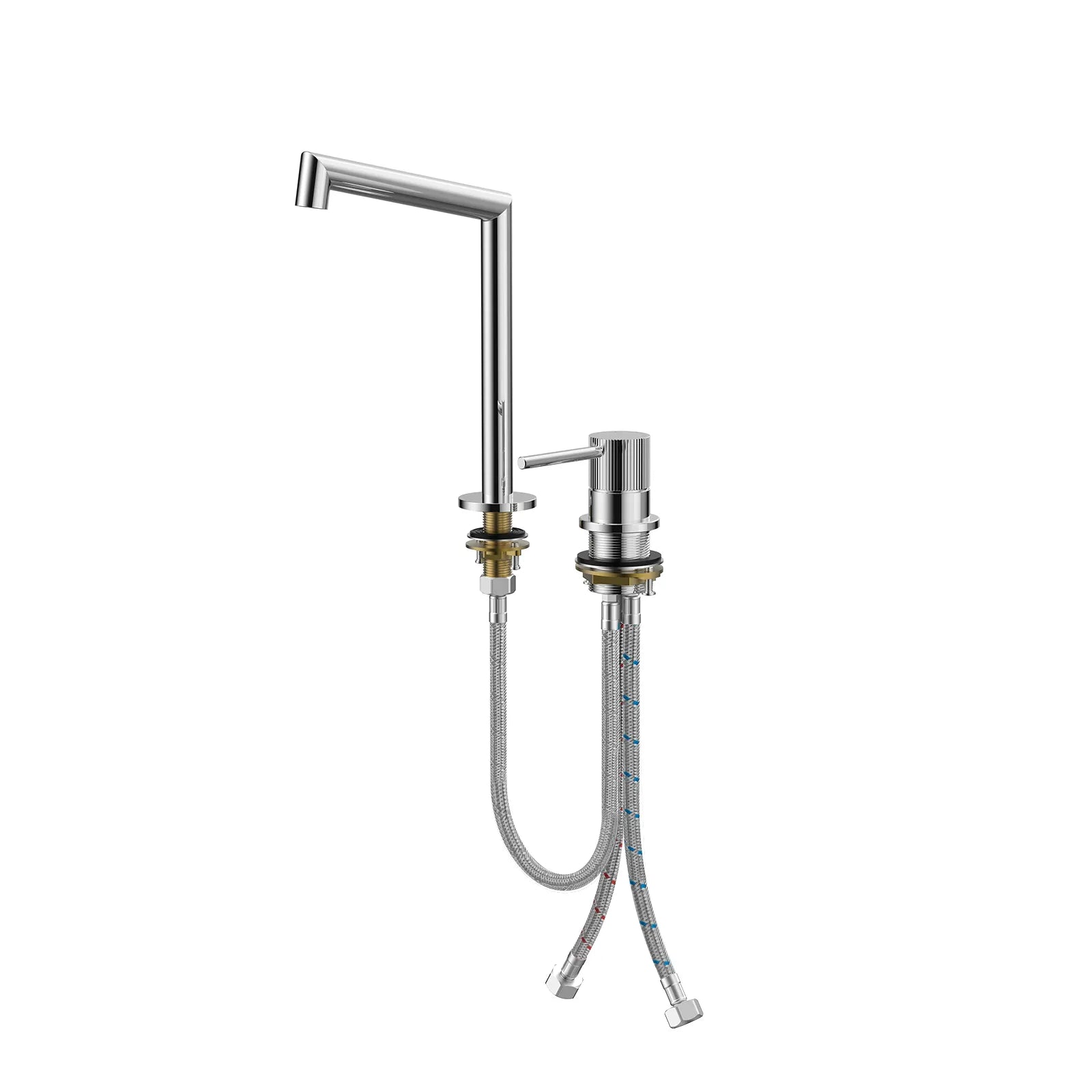 Sure 2 Holes Bathroom Basin Faucet,Vanity Sink Mixer Tap-AB006127 Chrome