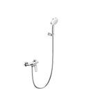 MAXTOR 1 Way Exposed Shower Mixer – 3-Function Hand Shower – AB020070 Chrome