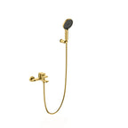 Kris Exposed Bathtub Mixer Faucet Kit – Model AB020070 Brushed Gold