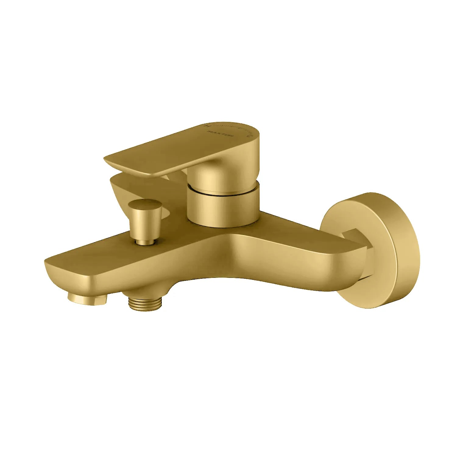 Nile Single Handle Wall Mounted Bath Mixer Faucet-AB022003 Brushed Gold