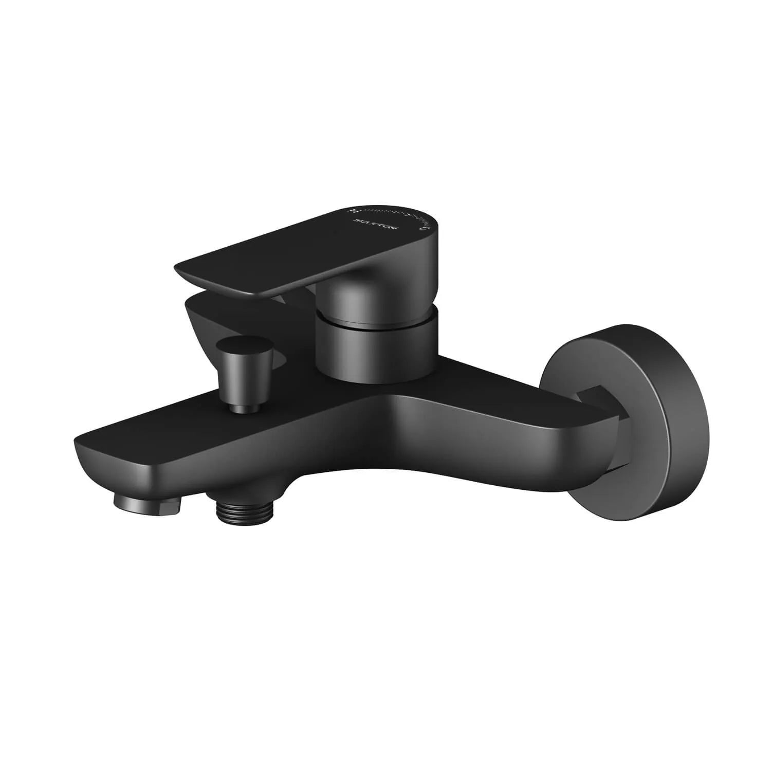 Nile Single Handle Wall Mounted Bath Mixer Faucet-AB022003 Matte Black