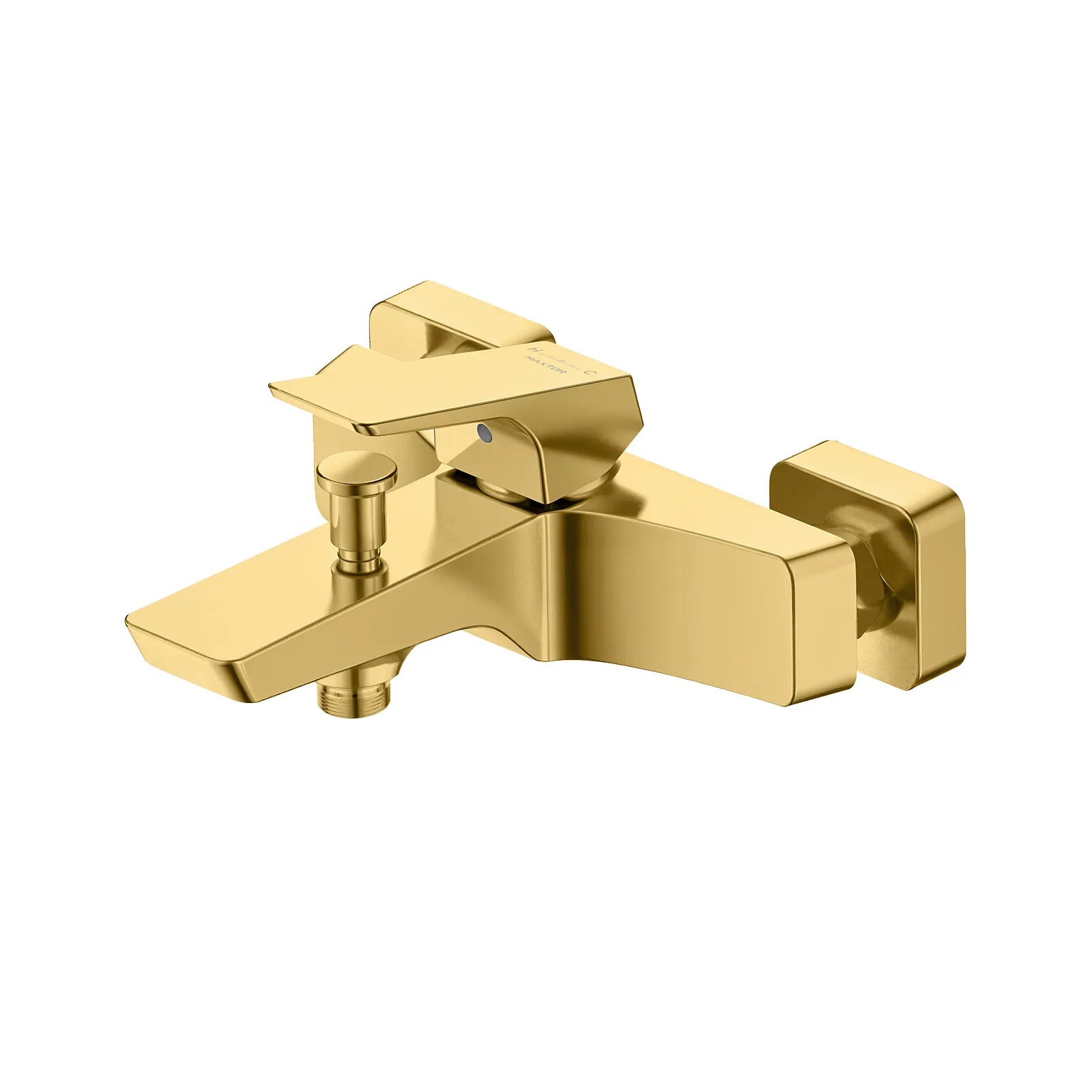 MAXTOR Exposed Bathtub Mixer Faucet – Solid Brass with Diverter AB022068 Brushed Gold
