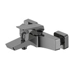 MAXTOR Exposed Bathtub Mixer Faucet – Solid Brass with Diverter AB022068 Brushed Gun Metal