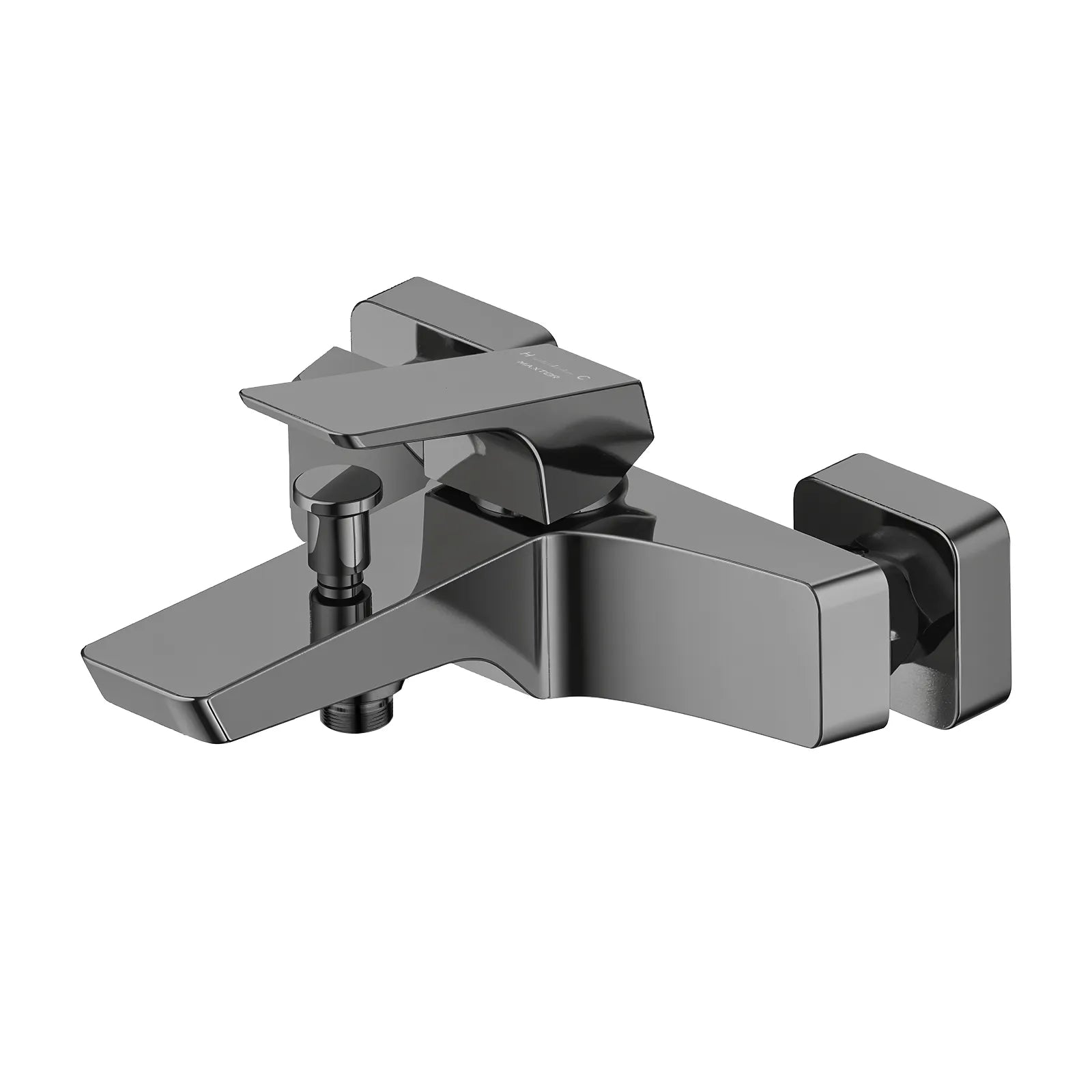 MAXTOR Exposed Bathtub Mixer Faucet – Solid Brass with Diverter AB022068 Brushed Gun Metal