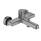 Exposed Bathtub Mixer Faucet – Single-Lever Wall-Mounted Bath/Shower Mixer – AB022069 Brushed Gun Metal