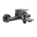 MAXTOR Single-Lever Wall Mounted Bath Mixer Faucet with Diverter-AB022165 Brushed Gun Metal