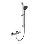 Huron 2 Way Exposed Bathtub Mixer Faucet With Slider Rail and Hand Shower-AB023006 Brushed Gun Metal