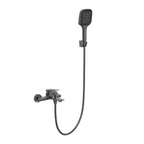 MAXTOR 2 Way Exposed Bathtub Mixer Faucet Kit with Hand Shower-AB023065 Brushed Gun Metal