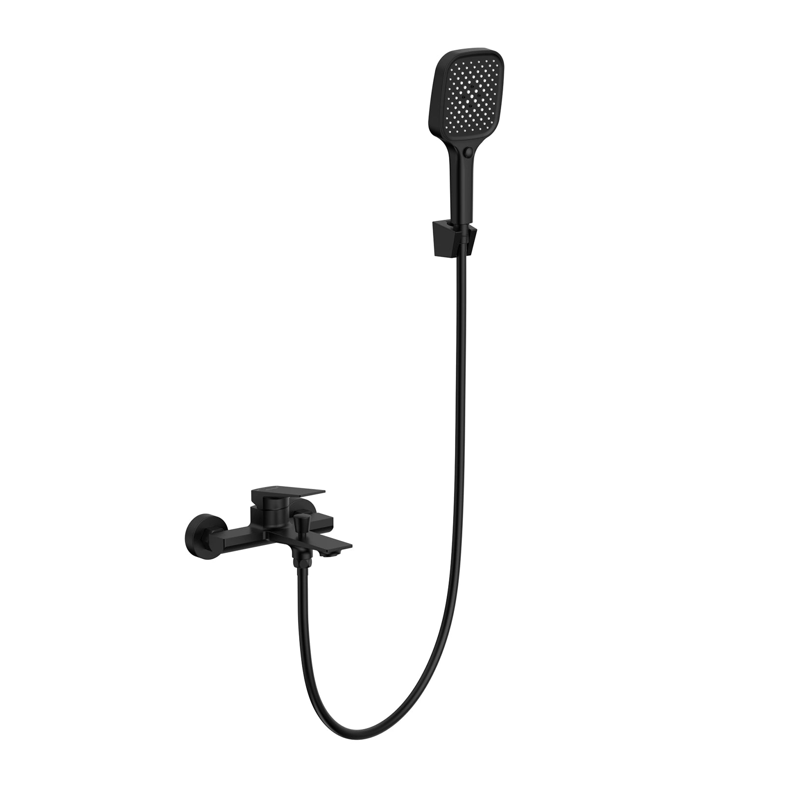 MAXTOR 2 Way Exposed Bathtub Mixer Faucet Kit with Hand Shower-AB023065 Matte Black