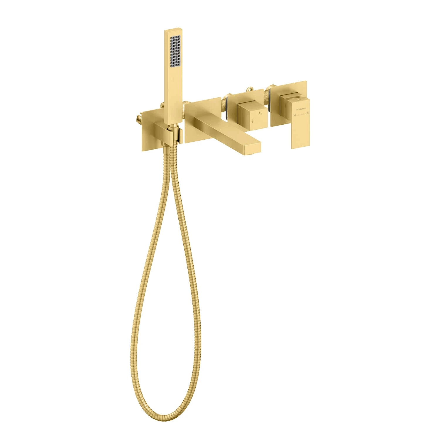 Exposed Bathtub Mixer Faucet Kit with Handheld Shower – AB023100