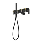 Exposed Bathtub Mixer Faucet Kit with Handheld Shower – AB023100