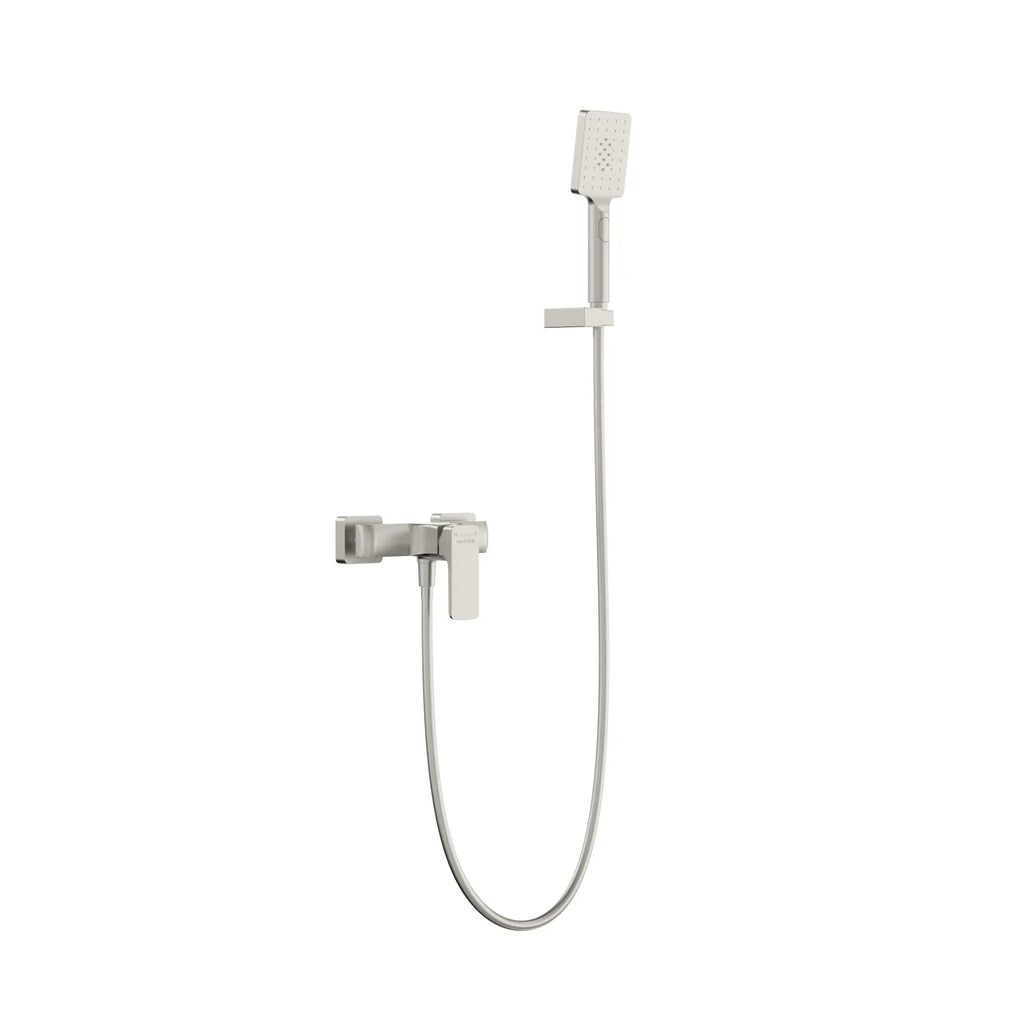 1 Way Exposed Shower Mixer – Handheld Shower Set – AB023107 Brushed Nickel