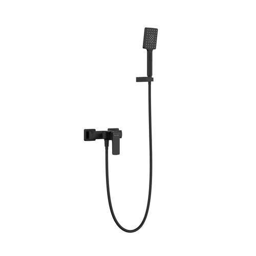 1 Way Exposed Shower Mixer – Handheld Shower Set – AB023107 Matte Black