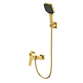 MAXTOR 1 Way Exposed Shower Mixer With 3-Function Hand Shower– AB023168 Brushed Gold