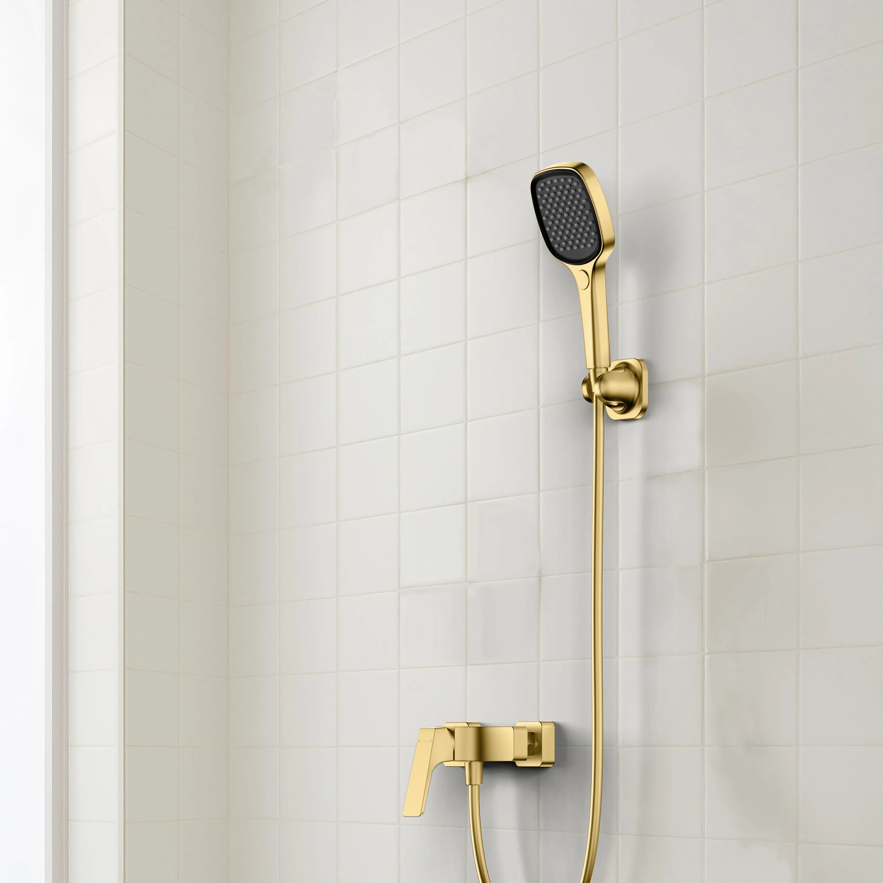 Aurora 1 Way Wall Concealed Shower Mixer with 3-Function Hand Shower-AB501068