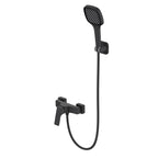 MAXTOR 1 Way Exposed Shower Mixer With 3-Function Hand Shower– AB023168 Matte Black