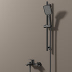 Exposed Bath & Shower Mixer Faucet Kit – Single Lever Wall Mounted Tub & Shower Set-AB023264