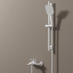 Exposed Bath & Shower Mixer Faucet Kit – Single Lever Wall Mounted Tub & Shower Set-AB023264