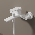 Exposed Bath & Shower Mixer Faucet Kit – Single Lever Wall Mounted Tub & Shower Set-AB023264