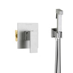 Solid Brass Toilet Spray Set with Concealed Valve – Luxury Finish Options AB040000