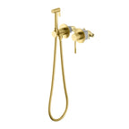 Circular wall-concealed bidet Spray AB040004 Brushed Gold