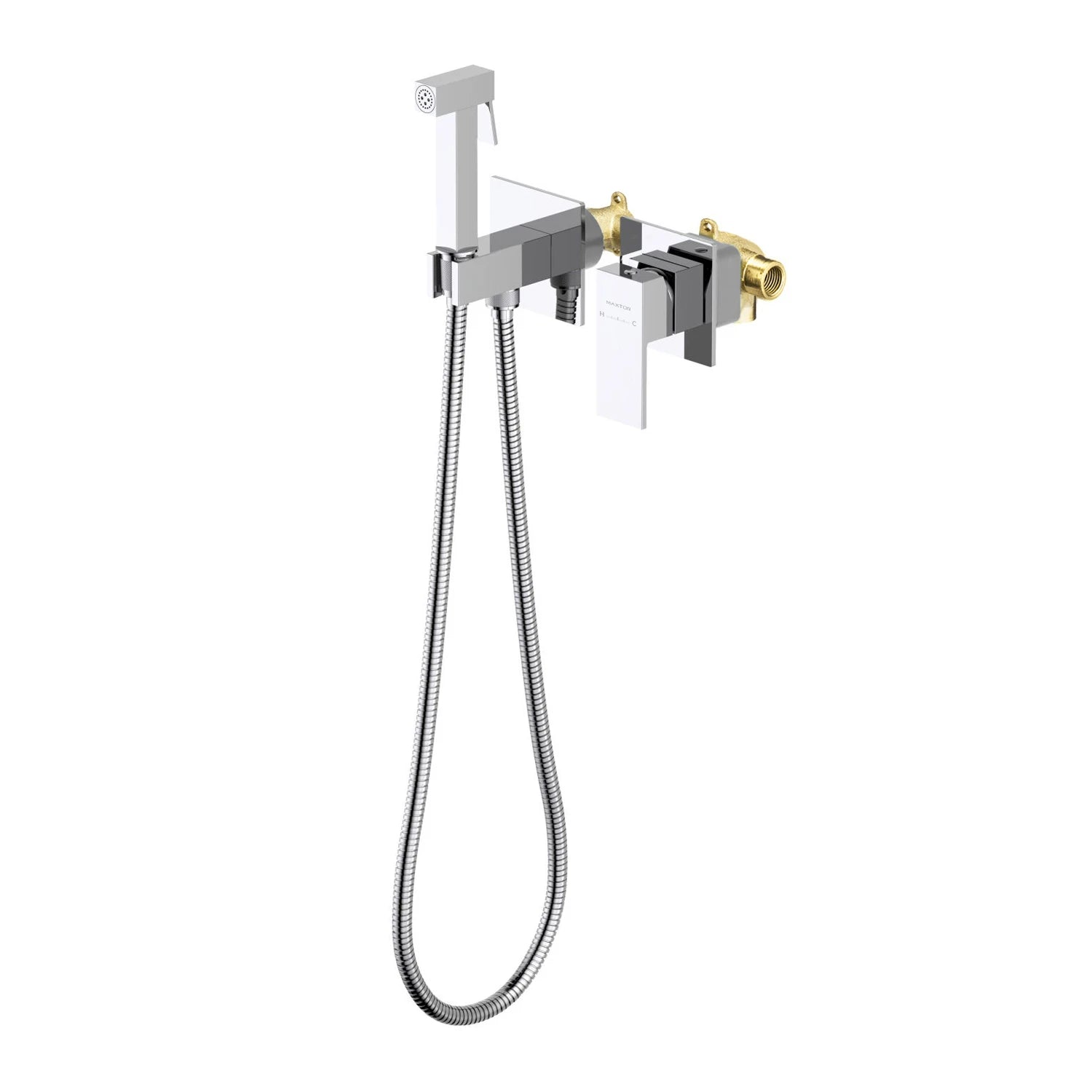 Wall Concealed Hot & Cold Water Bidet Spray Set-AB040200