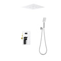 Nile 2-Way Wall Concealed Shower System with Rain Shower & Hand Shower-AB302003 Chrome