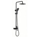 Exposed Shower Column Set – 3 Function Hand Shower – AB402011 Matte Black