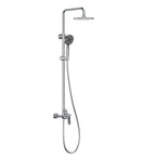 2 Way Shower Column System – Brass Rainfall Shower with Handheld Shower-AB402070 Chrome