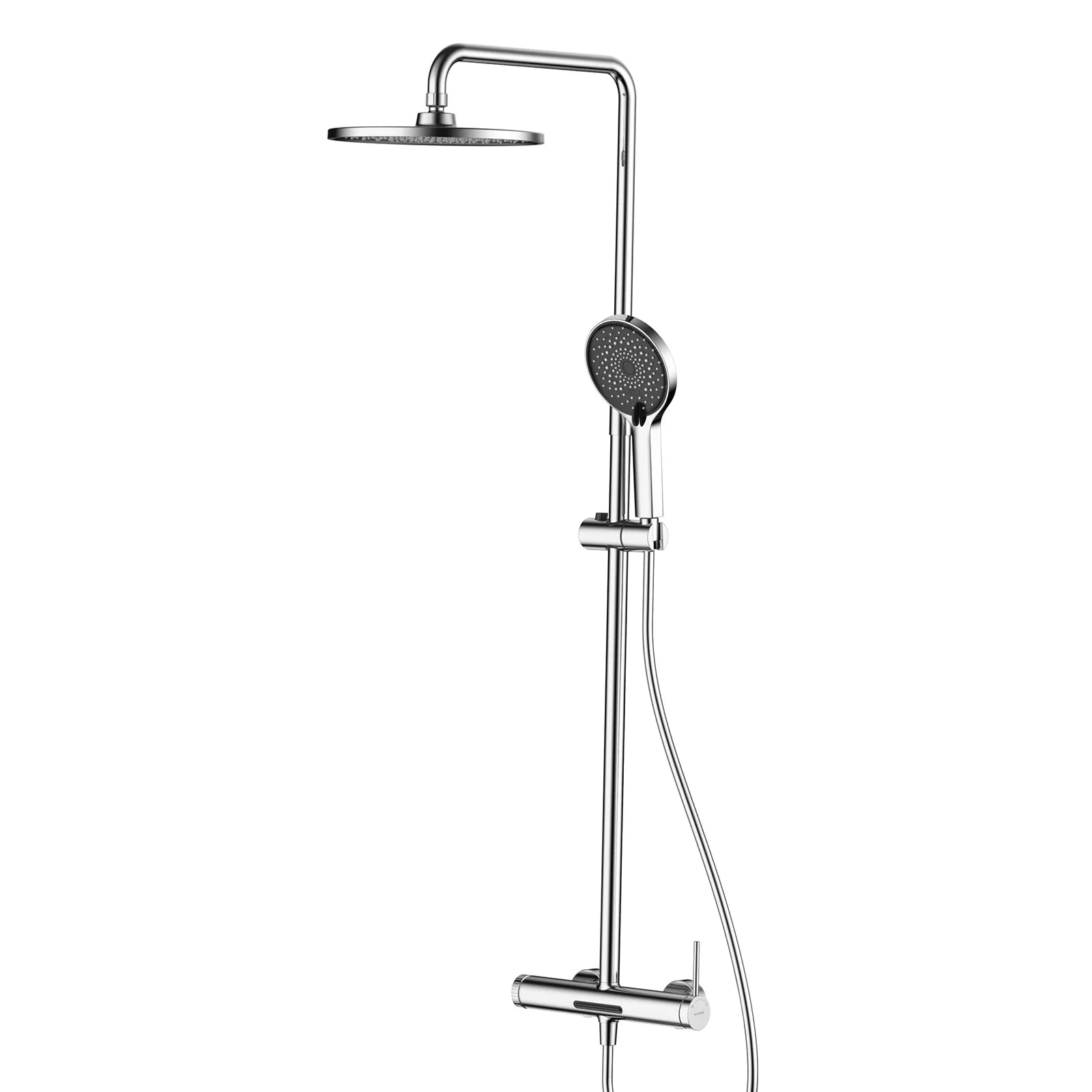 3-Way Shower Column System with Mixer, Rain Shower & Hand Shower – AB403006 Chrome