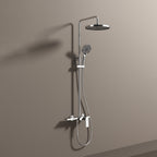 MAXTOR 3 Way Shower Column System with Overhead Shower, Hand Shower & Tub Filler-AB403064