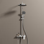MAXTOR 3 Way Shower Column System with Overhead Shower, Hand Shower & Tub Filler-AB403064