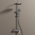 MAXTOR 3 Way Shower Column System with Overhead Shower, Hand Shower & Tub Filler-AB403064